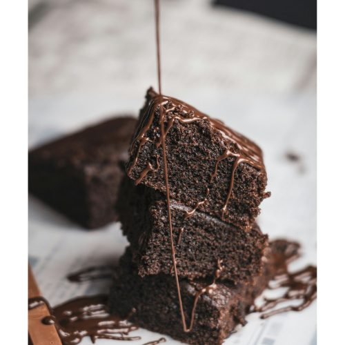 Csokoládés brownie mentollal 100g