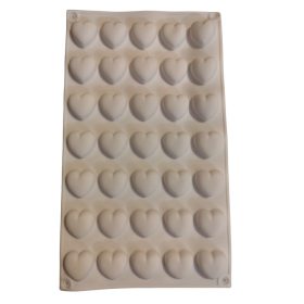 35 db-os szív szilikon forma