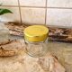 125ml Prémium üveg  arany tetővel