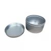 200 ml ezüst fém tégely