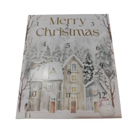 Havas táj adventi kalendárium illatviaszhoz 12 napos