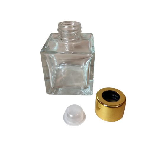 100ml diffúzor üveg arany színű kupakkal